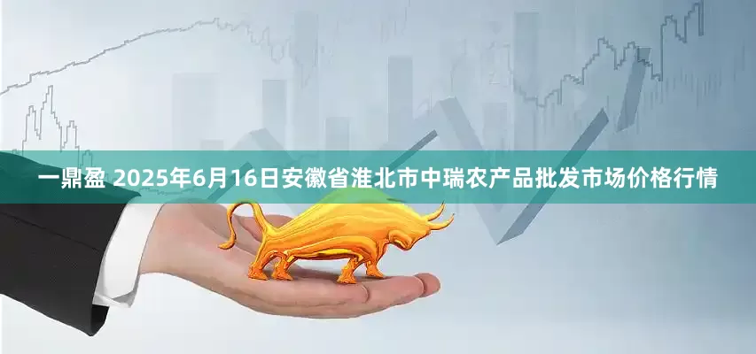 一鼎盈 2025年6月16日安徽省淮北市中瑞农产品批发市场价格行情