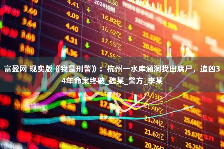 富盈网 现实版《我是刑警》：杭州一水库涵洞找出腐尸，追凶34年命案终破_魏某_警方_李某