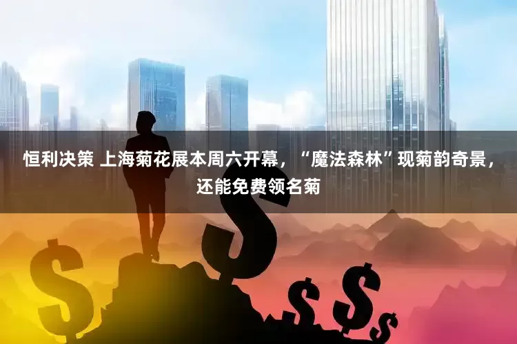 恒利决策 上海菊花展本周六开幕,“魔法森林”现菊韵奇景,还能免费领名菊